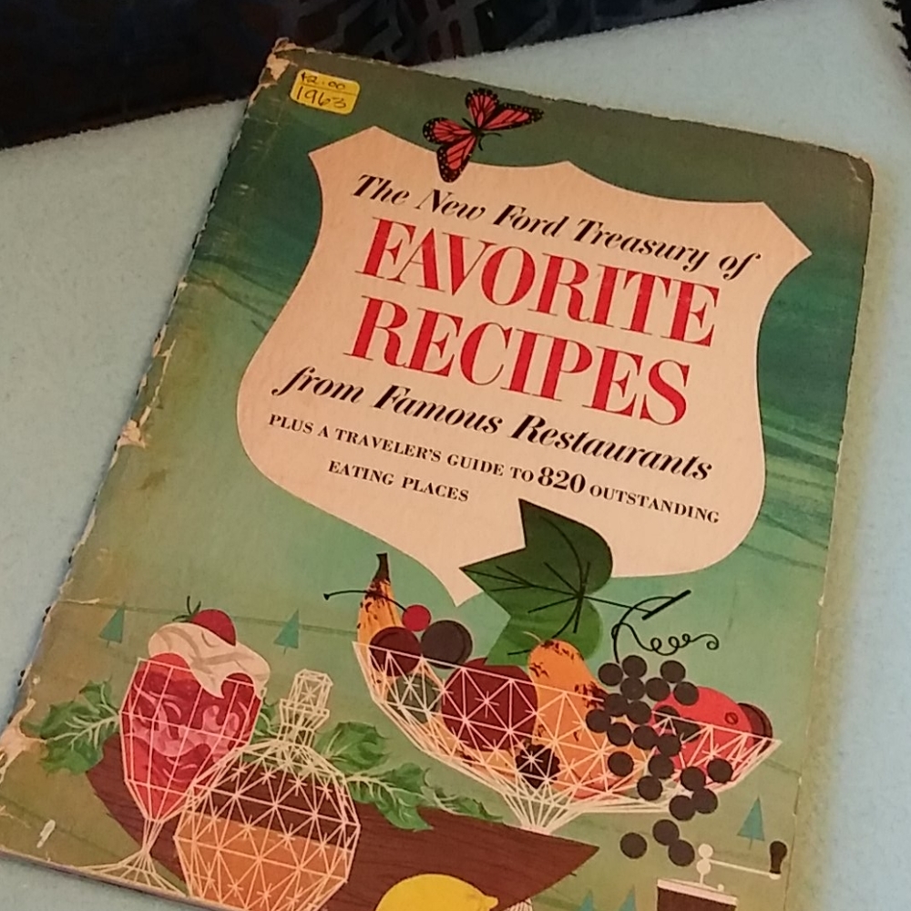 Vintage Cook Book 1960s